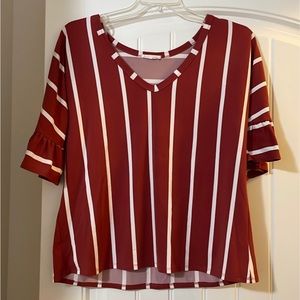 Hopely Three-Quarter Top